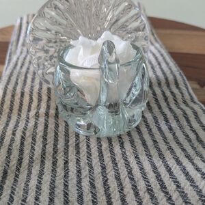 Vintage Glass Turkey Votive - Avon